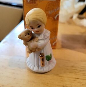 Growing Up Girls Birthday Figurine